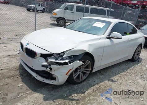 2018 BMW 430I z USA, uszkodzony, nr VIN WBA4W3C59JAB87064